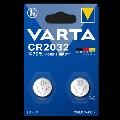 VARTA 2-pack CR2032 batterier